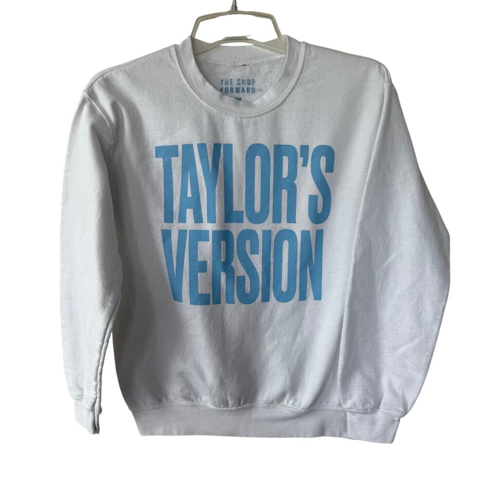 Taylor’s Version Taylor Swift The Shop Forward size S/M White Blue